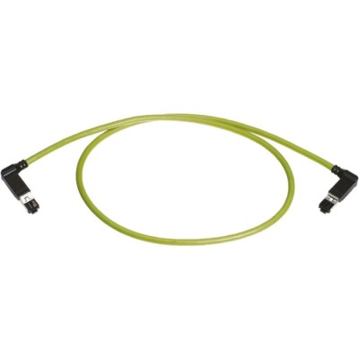 HARTING Cat5 Ethernet Cable 0.5 m Green RJ45 Male to RJ45 Male U/FTP PVC 09470506023