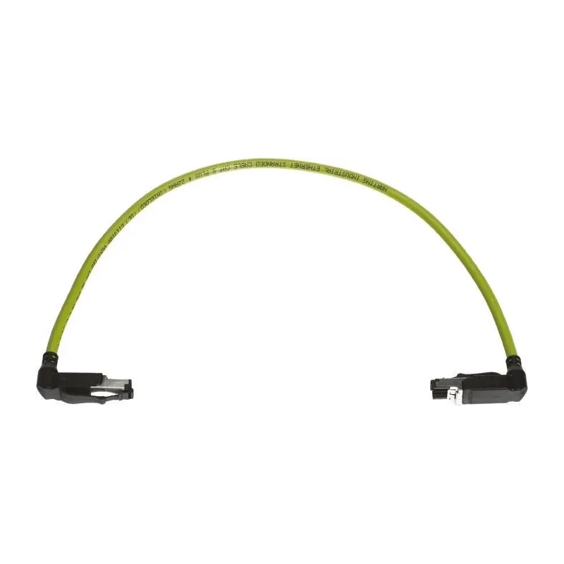HARTING Cat5 Ethernet Cable 0.5 m Green RJ45 Male to RJ45 Male U/FTP PVC 09470304023