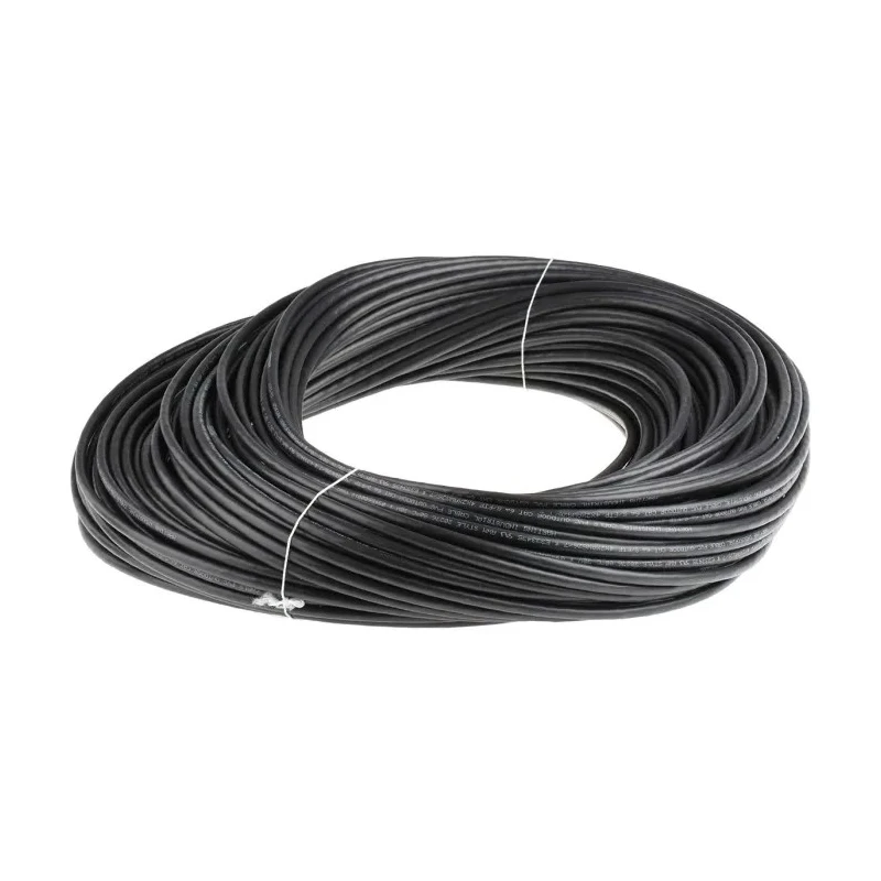 HARTING Shielded Screened Cat6 Ethernet Cable 100 m Black PVC 100V 6.9mm Outside Diameter Cat6 