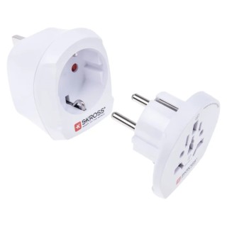 SKROSS Travel Adapter USA Europe China Australia Europe 13A 250V Type G Plug Adapter 220V-240V 821-1242