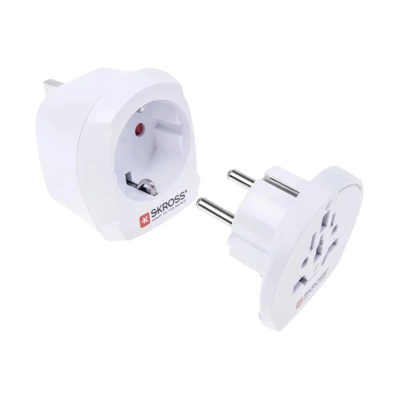 SKROSS Travel Adapter USA Europe China Australia Europe 13A 250V Type G Plug Adapter 220V-240V 821-1242