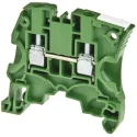 Entrelec ZS4 Series Feed Through Terminal Block Green, 4mm², 2-Level, Screw Termination, ATEX Certified 1SNK505061R0000