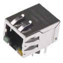 Halo Electronics FastJack Series RJ45 Connector Female PCB Right Angle 1 Port 8 Way RJ45