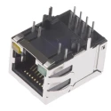 Halo Electronics FastJack Series RJ45 Connector Female PCB Right Angle 1 Port 8 Way RJ45