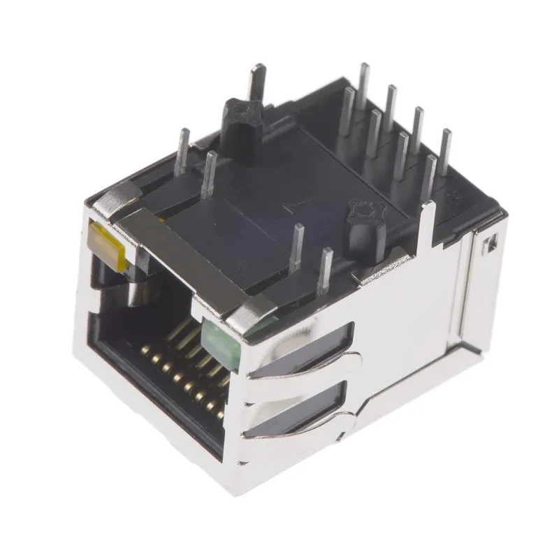 Halo Electronics FastJack Series RJ45 Connector Female PCB Right Angle 1 Port 8 Way RJ45