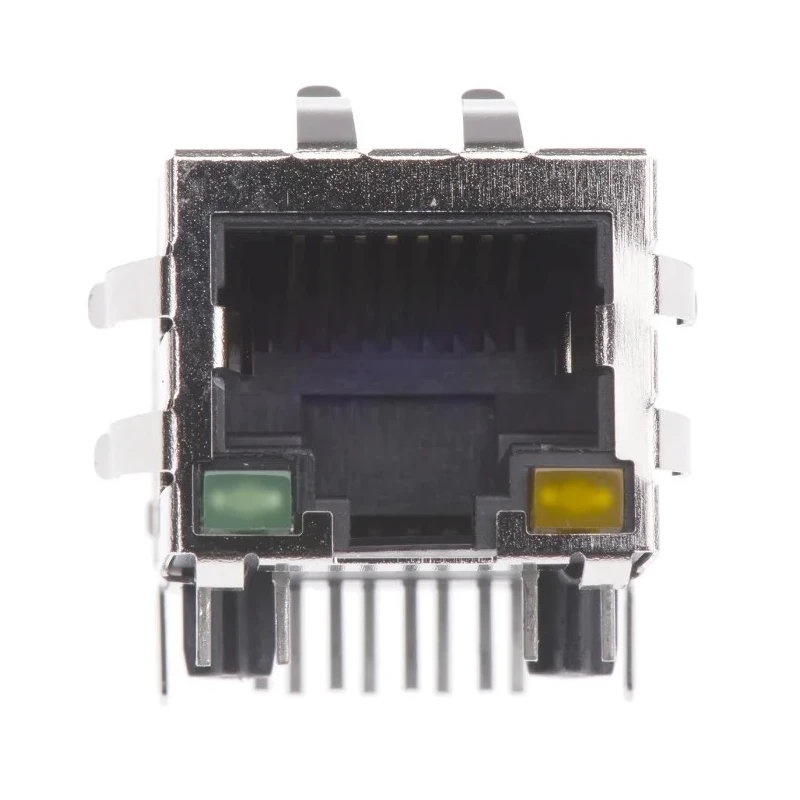 Halo Electronics FastJack Series RJ45 Connector Female PCB Right Angle 1 Port 8 Way RJ45