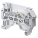 Entrelec SNK Series Feed Through Terminal Block Grey 4mm² 1-Level Screw 1SNK508013R0000