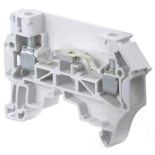 Entrelec SNK Series Feed Through Terminal Block Grey 4mm² 1-Level Screw 1SNK508013R0000