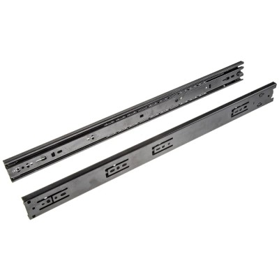 Accuride Self-Closing Steel Drawer Slide Zinc Plated 50kg Load 550mm DB 3832-0055SC