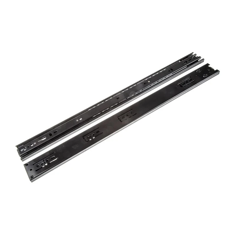 Accuride Self-Closing Steel Drawer Slide Zinc Plated 50kg Load 550mm DB 3832-0055SC
