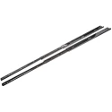 Accuride Self-Closing Steel Drawer Slide Zinc Plated 50kg Load 550mm DB 3832-0055SC