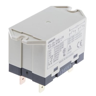 Omron PCB Power Relay 24V AC Coil, 25A Switching Current, DPST Configuration G7L-2A-TUBJCB-AC24