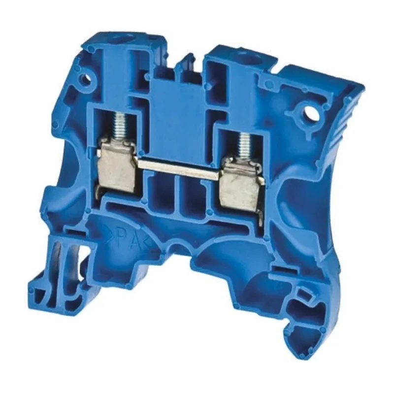 Entrelec ZS10 Series Feed Through Terminal Block Blue, 4mm², 2-Level, Screw, ATEX 1SNK508020R0000