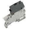Entrelec SNK Series Fused DIN Rail Terminal Block Grey, 1-Level, Screw Termination, 1.5mm² to 4mm², 6.3A 1SNK506410R0000