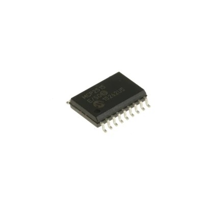 Microchip CAN Controller 1 Mbps, 18-Pin SOIC MCP2515-E/SO