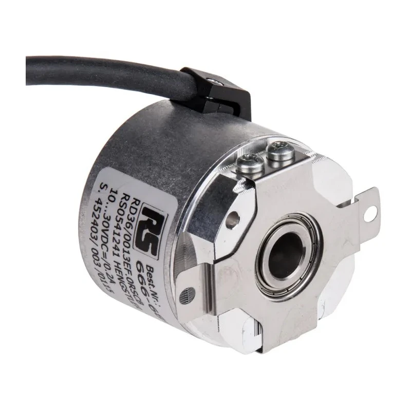 Hengstler 30V DC, 7V DC 2048 PPR Sinus-Cosinus 1 Vpp Pulse Absolute Encoder with 8mm Through Hollow Shaft AD36/0013EF.0RSCB