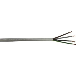 RS PRO 5 Core Power Cable White 1.5mm² 70 °C 500V Thermoplastic Insulation 100 m 836-0760