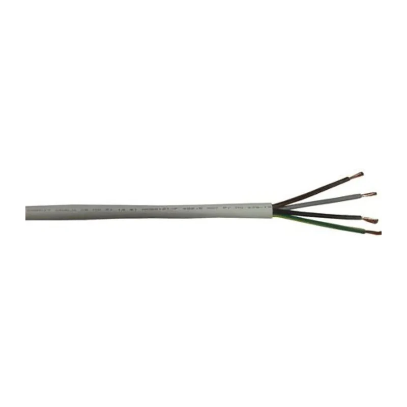 RS PRO 5 Core Power Cable White 1.5mm² 70 °C 500V Thermoplastic Insulation 100 m 836-0760