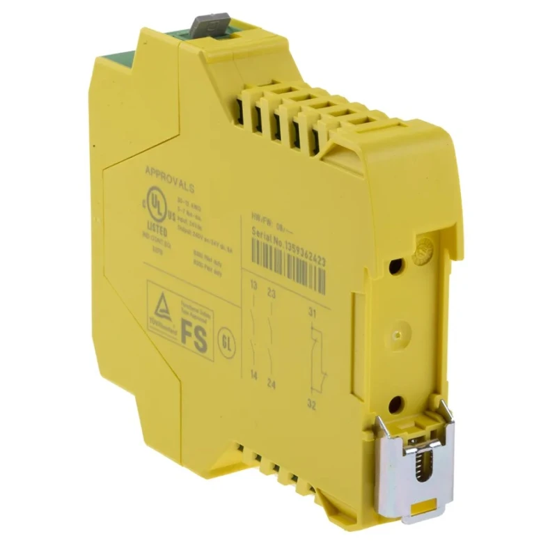 Phoenix Contact PSR-SCP 24V DC Safety Relay with 3 Safety Contacts and Screw Terminals 4.25W Power Consumption 2981020