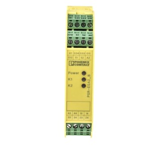Phoenix Contact Safety Relay PSR-ESA 24V ac/dc, 4 Safety Contacts, 1 Auxiliary Contact, IP54 Rated 2963802