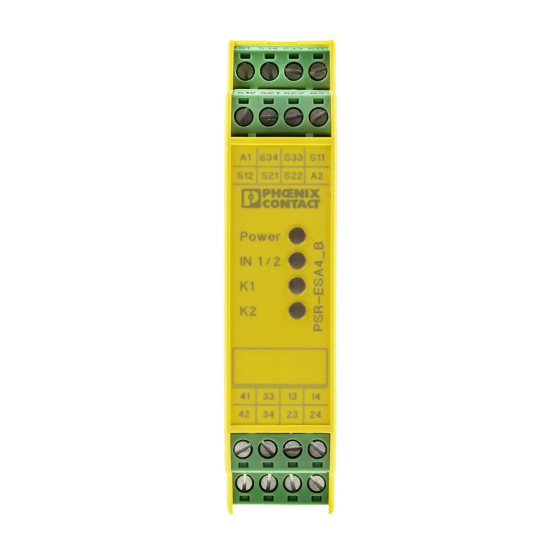 Phoenix Contact PSR-SCP-24UC/ESA4/3X1/1X2/B 24V AC/DC Safety Relay with 3 Safety Contacts ESA4