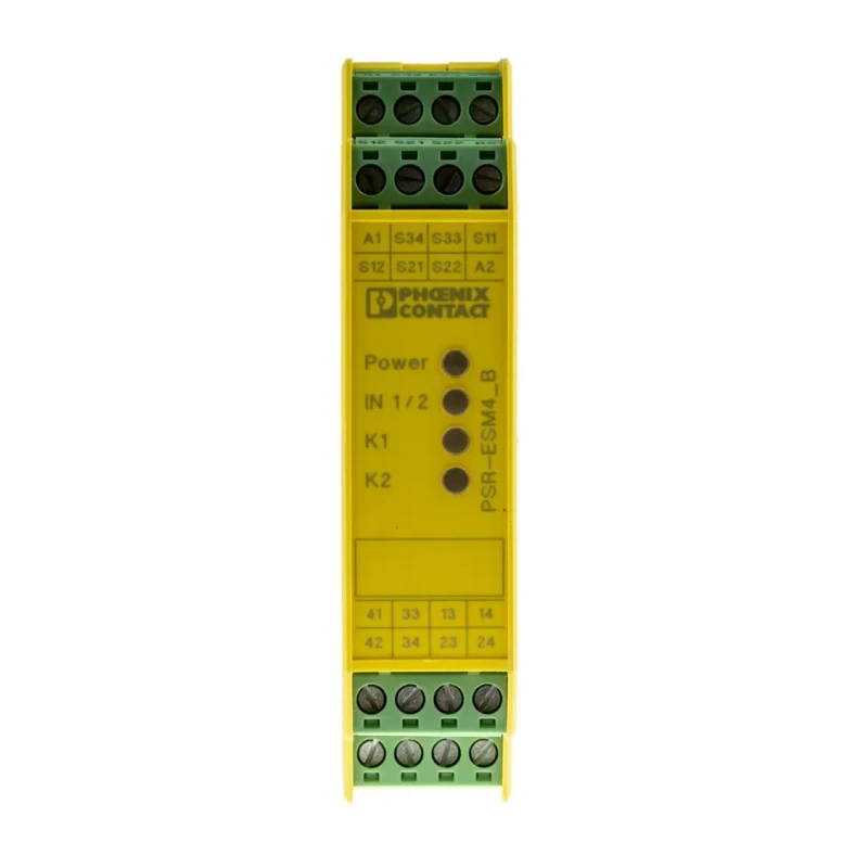 Phoenix Contact PSR-SCP-24UC/ESM4/3X1/1X2/B 24V AC/DC Safety Relay, 3 Safety Contacts, 1 Auxiliary Contact ESM4