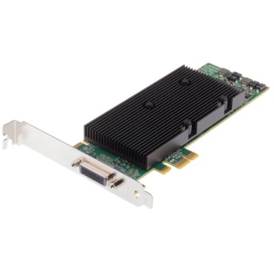 Matrox PCIe x1 Graphics Card M Series 512 MB DDR2 Memory DVI VGA Output M9120-E512LAU1F