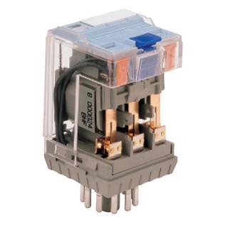 Turck Power Relay 24V Coil 6A Switching Current 3PDT Plug-In Silver Alloy Contacts C3-T31X/024VDC