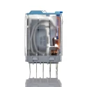 Turck Power Relay 24V dc Coil 6A Switching Current 4PDT C4-A40/024VDC
