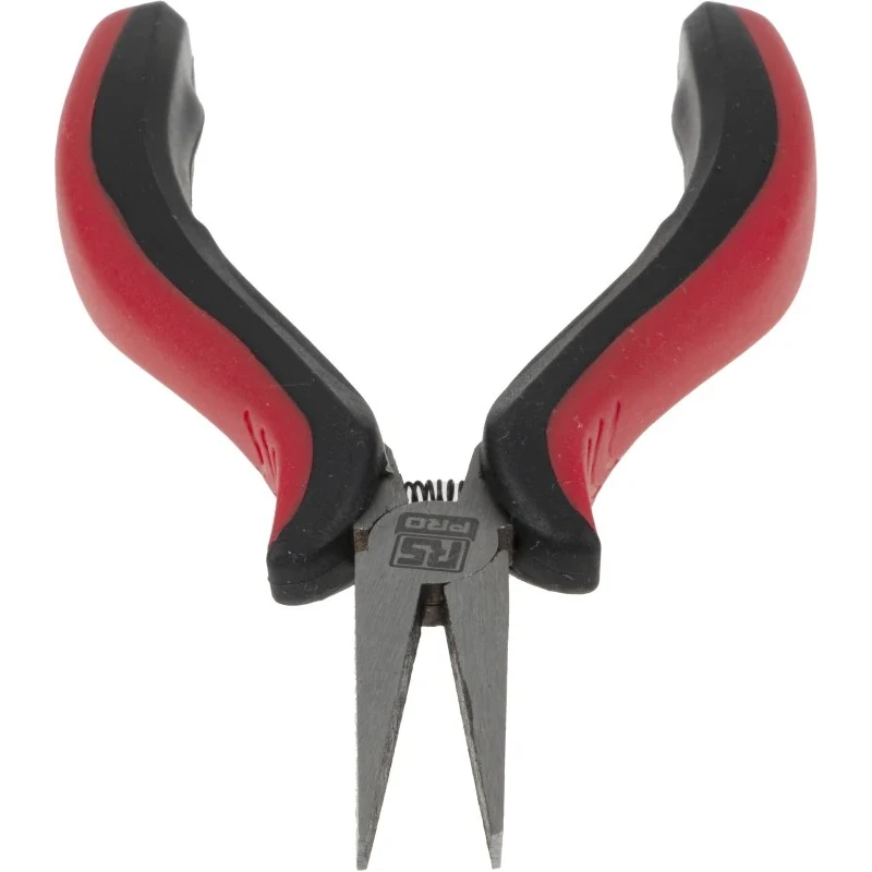 RS PRO 1-Piece Flat Nose Plier Smooth, 130mm Overall 847-3728