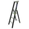 Zarges Aluminium 3 Steps Step Ladder with 0.8m Platform Height and 1.59m Open Length 41145