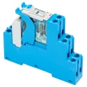 Finder 4C Series Electromechanical Interface Relay, DIN Rail Mount, 48V DC Coil, DPDT, 8A Load Current 4C.02.9.048.0050SPA