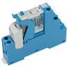Finder 4C Series Interface Relay DIN Rail Mount 48V DC Coil SPDT Contact Configuration 16A Switching 4C.01.9.048.0050SPA