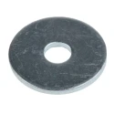 RS PRO Steel Bright Zinc Washers Compatible Screw/Bolt Size M5, External Diameter 20mm, Inside Diameter 5.3mm 666-7753