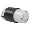 PASS & SEYMOUR 30A 125V USA Mains Socket Black White Nylon Cable Screw Termination L530C