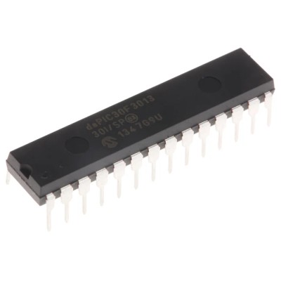 Microchip dsPIC30F 16 bit Digital Signal Processor 30 MIPS 24kB FLASH 28-Pin SPDIP dsPIC30F3013-30I/SP