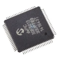 Microchip dsPIC30F 16 bit Digital Signal Processor 30 MIPS 66kB FLASH 80-Pin TQFP dsPIC30F5013-30I/PT