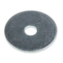 RS PRO Steel Bright Zinc Mudguard Washers, M5 Compatible Screw/Bolt Size, 25mm External Diameter, 5.3mm Inside 666-7757