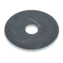 RS PRO Steel Bright Zinc Mudguard Washers, M5 Compatible Screw/Bolt Size, 25mm External Diameter, 5.3mm Inside 666-7757
