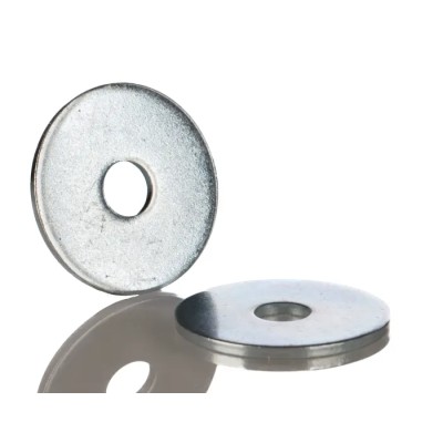 RS PRO Steel Bright Zinc Mudguard Washer M6 25mm External Diameter 1.5mm Thickness 666-7766