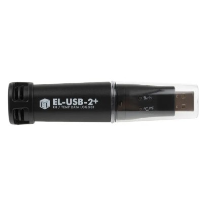Lascar Temperature & Humidity Data Logger EL-USB-2+ USB Interface IP67, ±0.3°C Accuracy EL-USB-2+