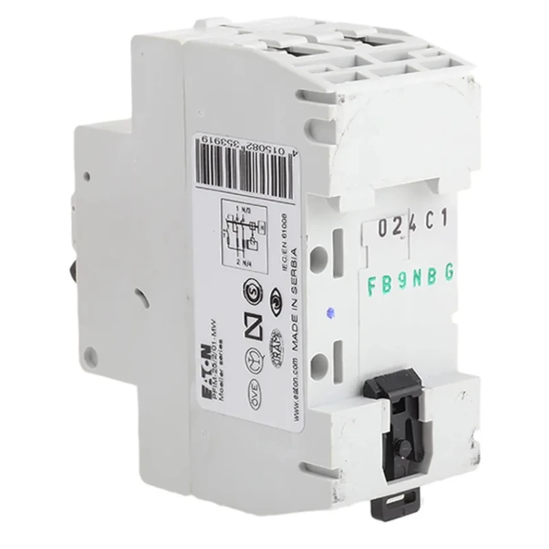 Eaton Xboard Series Residual Current Circuit Breaker, 25A, 1-Pole, 100 mA Trip Sensitivity, Type AC 235391 PFIM-25/2/01-MW