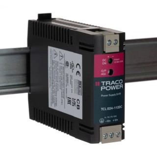TRACOPOWER DC/DC Converter 12V DC 2A Output 18-75V DC Input Operating -25°C to 70°C TCL 024-112 DC