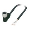 Phoenix Contact Sensor Actuator Cable Female 4 Way M12 to Unterminated 2 m 250V SAC-4P 1407320