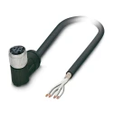 Phoenix Contact Sensor Actuator Cable Female 4 Way M12 to Unterminated 2 m 250V SAC-4P 1407320