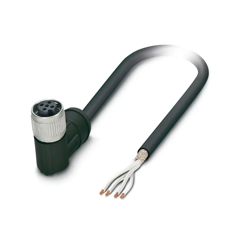 Phoenix Contact Sensor Actuator Cable Female 4 Way M12 to Unterminated 2 m 250V SAC-4P 1407320