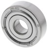 SKF Single Row Deep Groove Ball Bearing, 10 mm ID, 30 mm OD, 9 mm Width, Shielded, C3 Clearance 6200-2Z/C3