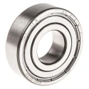 SKF Single Row Deep Groove Ball Bearing 17 mm ID, 40 mm OD, 12 mm Width, Shielded C3 Clearance 6203-2Z/C3