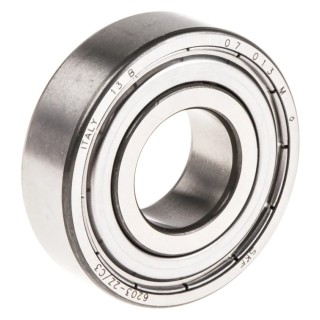 SKF Single Row Deep Groove Ball Bearing 17 mm ID, 40 mm OD, 12 mm Width, Shielded C3 Clearance 6203-2Z/C3