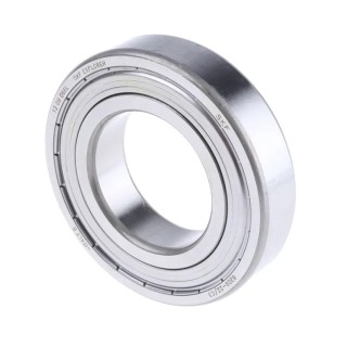 SKF Single Row Deep Groove Ball Bearing, Shielded Ends, 45 mm ID, 85 mm OD, 19 mm Width, C3 Clearance, 8500 RPM 6209-2Z/C3